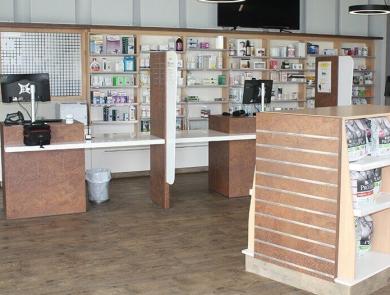 Counter of the Veterinary Clinic